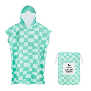 Dock & Bay Poncho - Adults - Check Mate