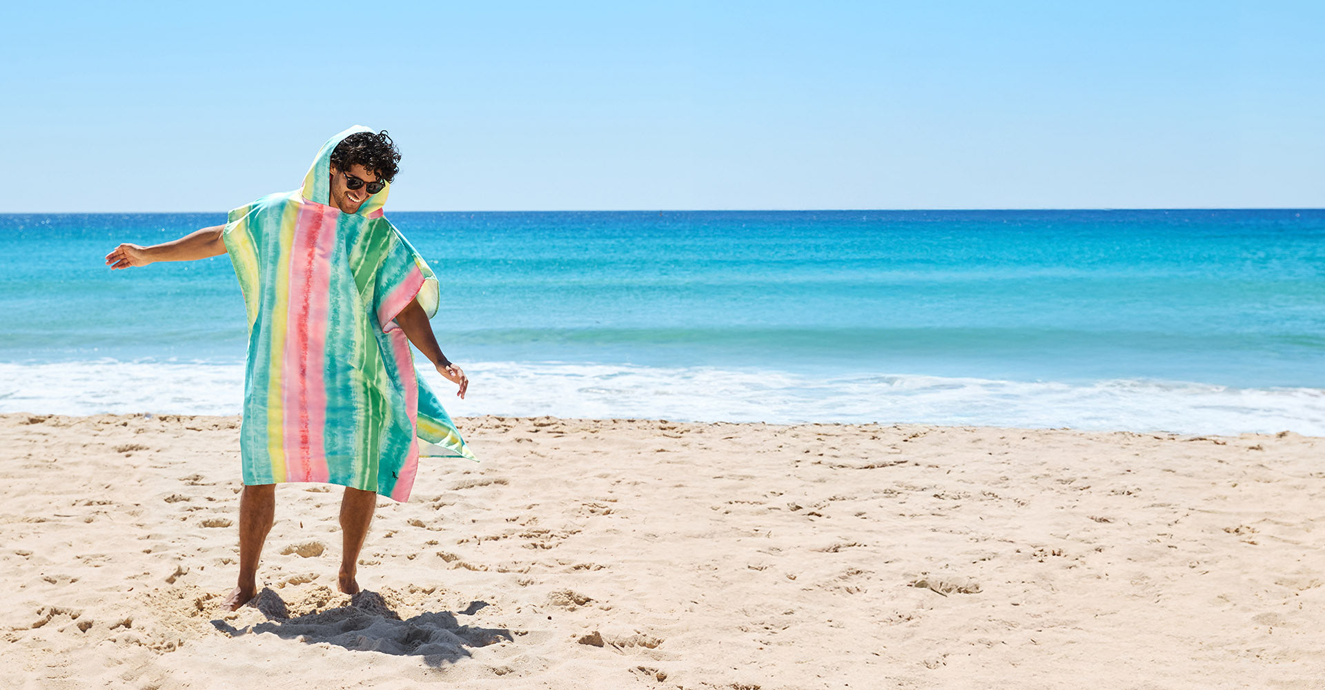 Poncho Dock & Bay - Adultes - Watermelon Sugar