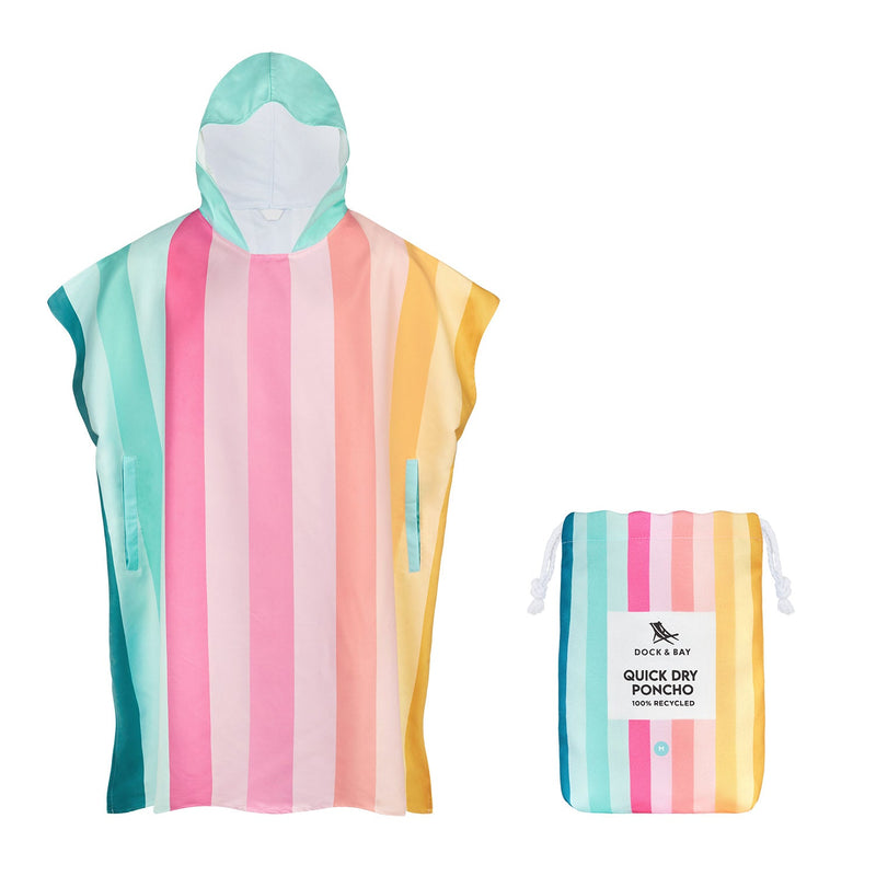 Poncho Dock & Bay - Adultes - Coastal Candy
