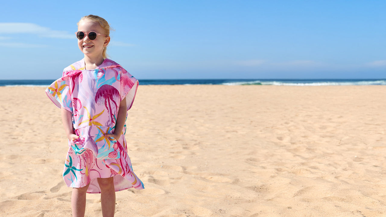 Poncho Dock & Bay – Enfant – Méduses à gogo