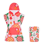 Dock & Bay Poncho Kids - Turtley Tropical