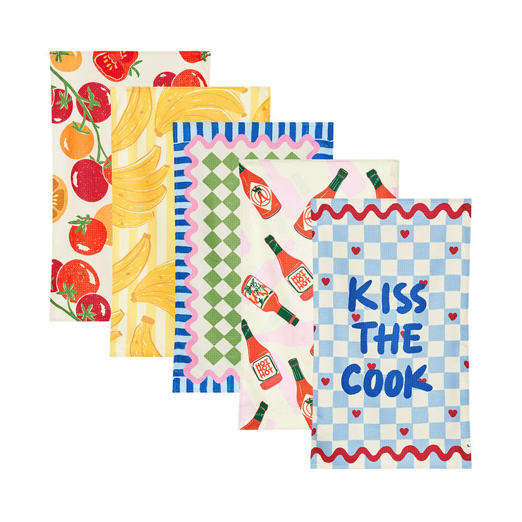 Dock & Bay Tea Towel - Dinner Party