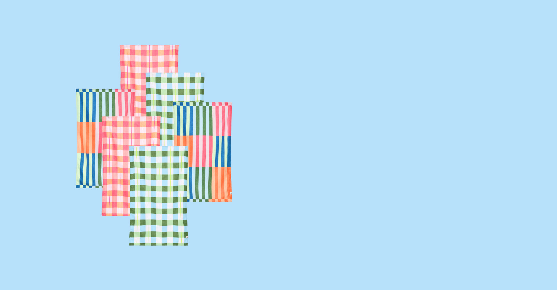 Dock & Bay Geschirrtuch - After Party Aperitif (6er-Set)