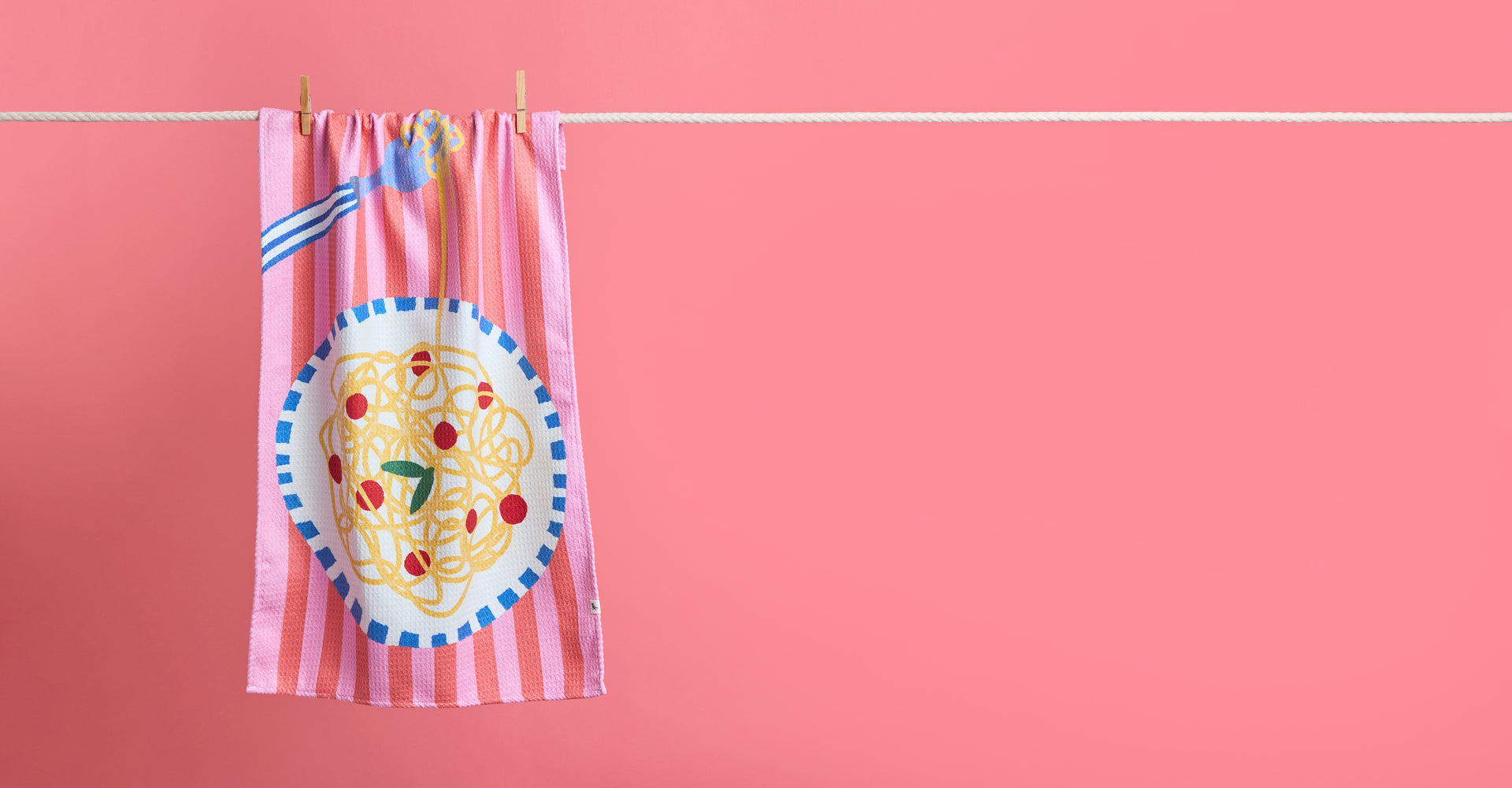 Dock & Bay Geschirrtuch – Spaghetti No Regretti