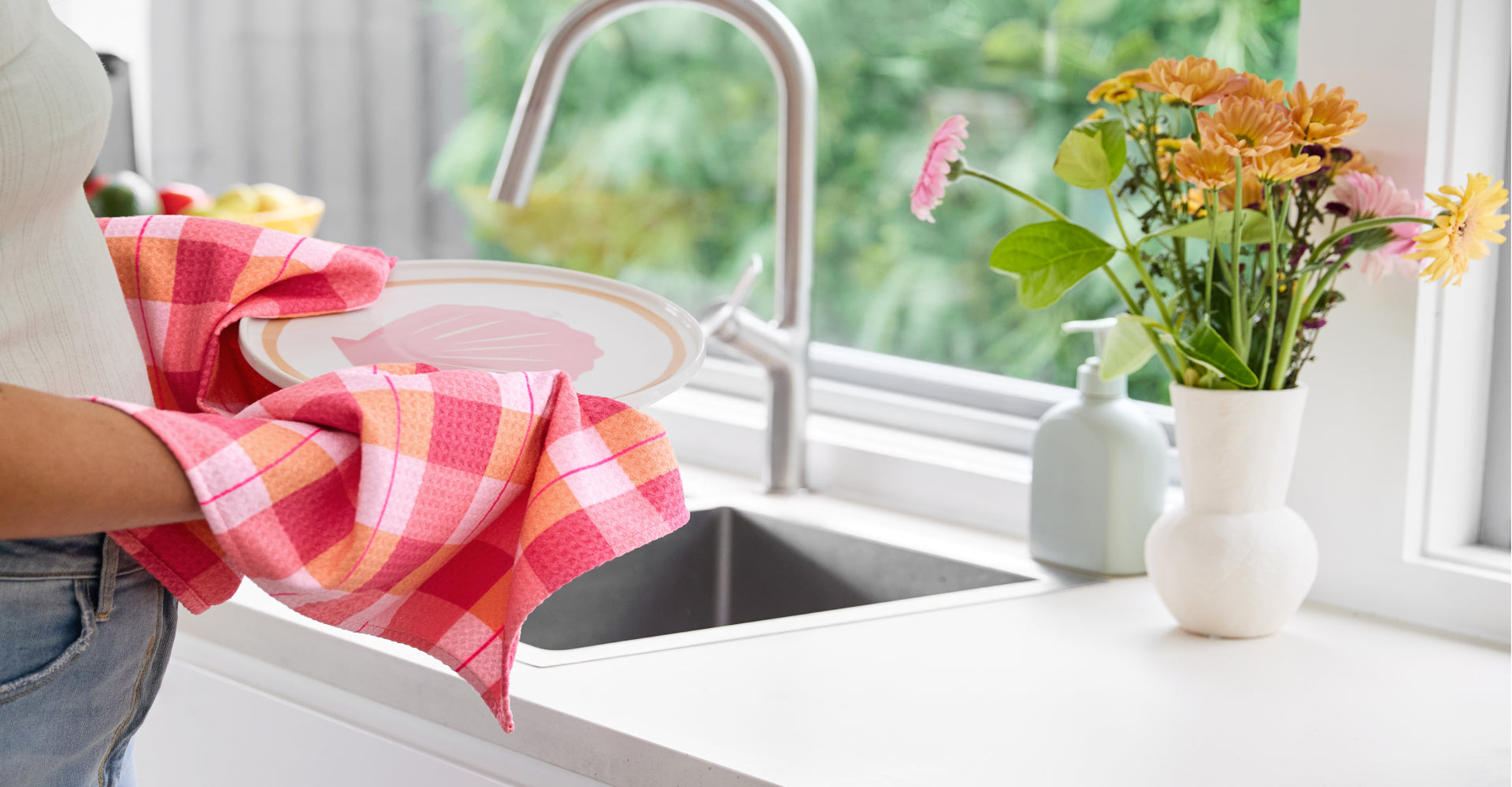 Torchons Dock & Bay - Fraise & Pétillant