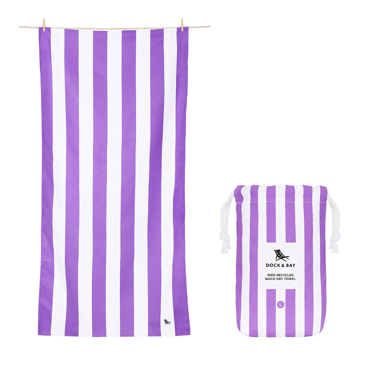 Dock & Bay Quick Dry Towels - Violet Brighton