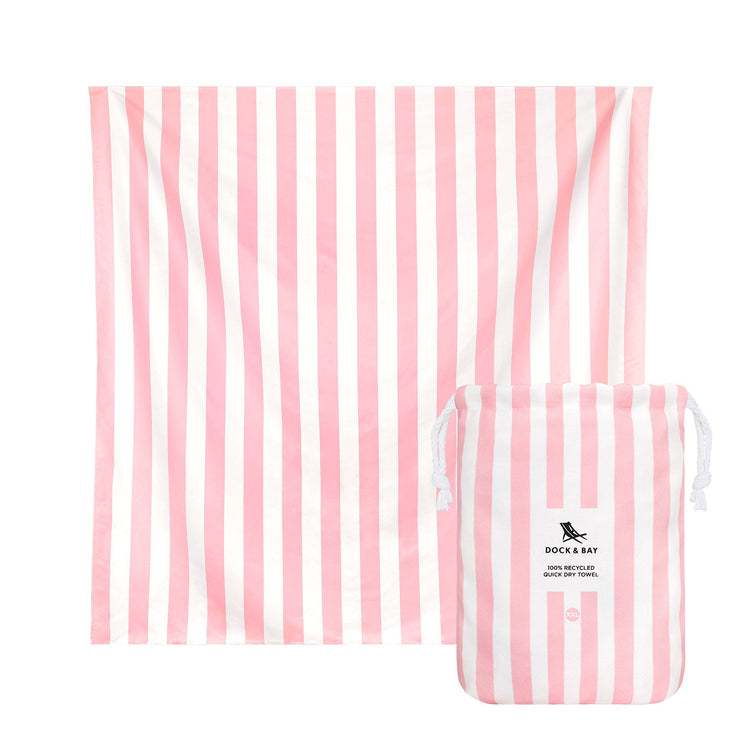 Dock & Bay Quick Dry Towels - Malibu Pink