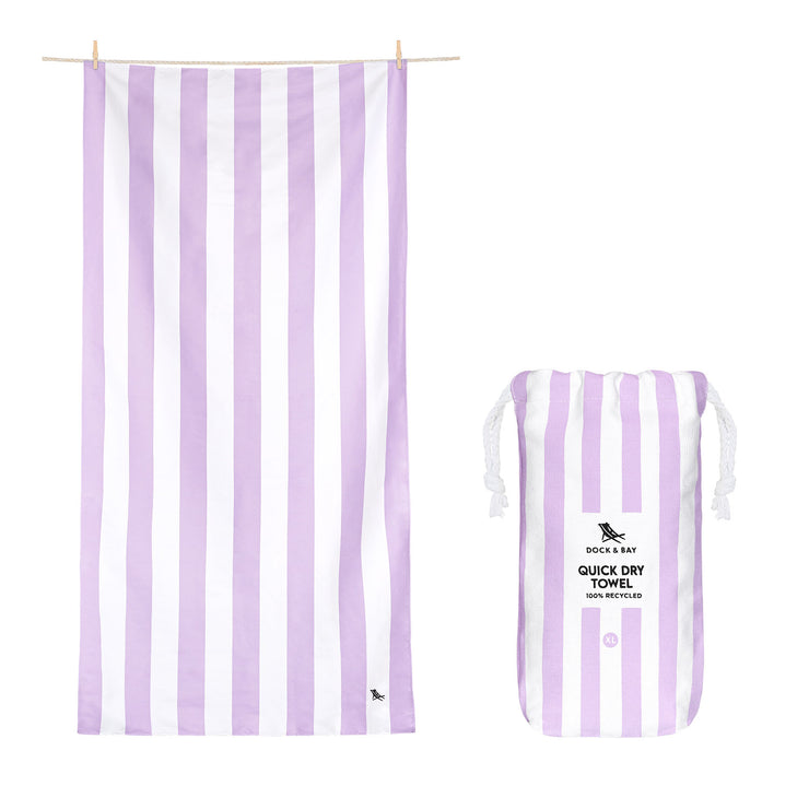 Dock & Bay Quick Dry Towels - Lombok Lilac