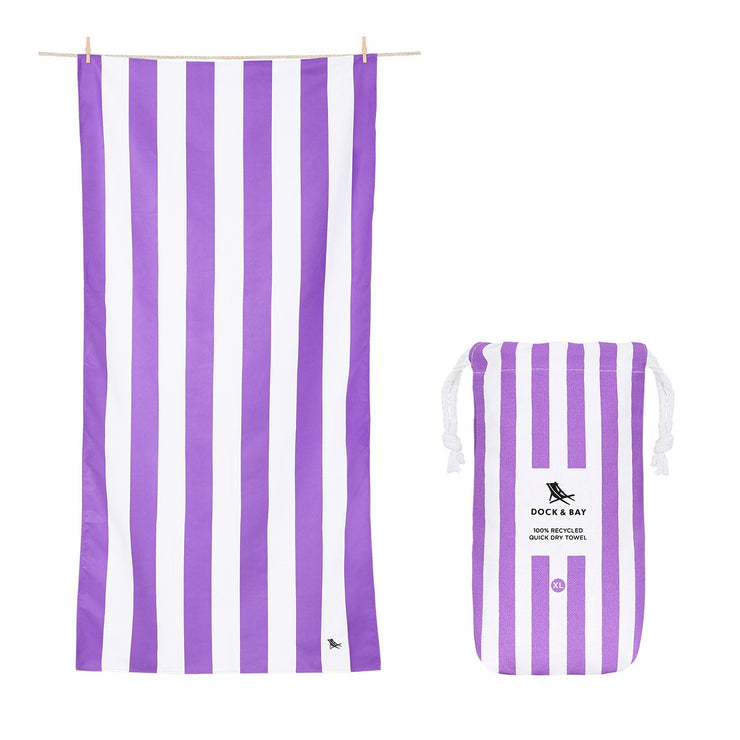 Dock & Bay Quick Dry Towels - Violet Brighton