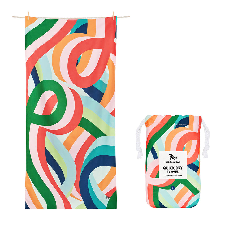 Dock & Bay Quick Dry Towel - Fruit Loops