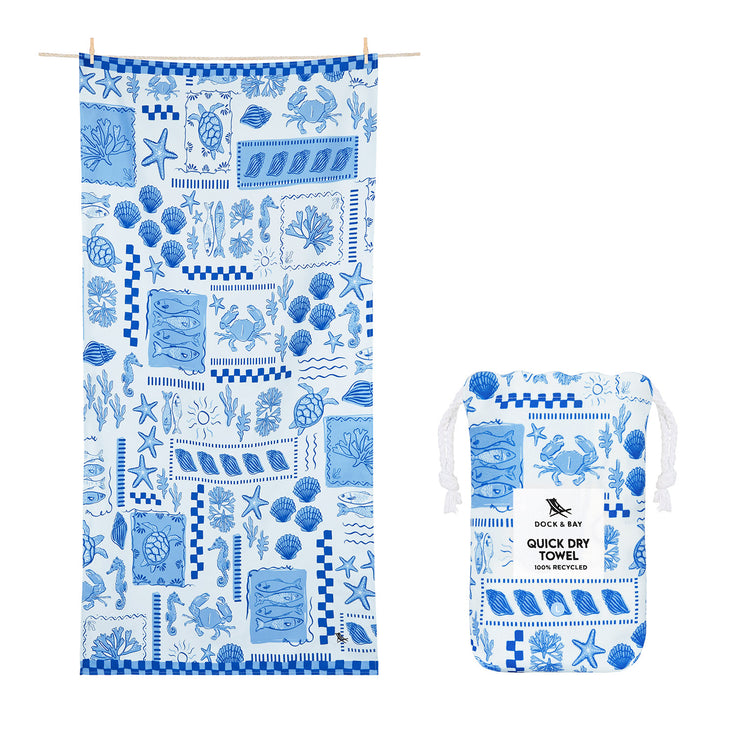 Dock & Bay Quick Dry Towel - Grecian Shores