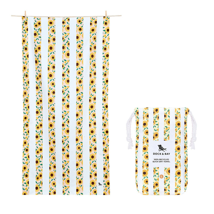 Dock & Bay Quick Dry Towels - Sunflower Solstice