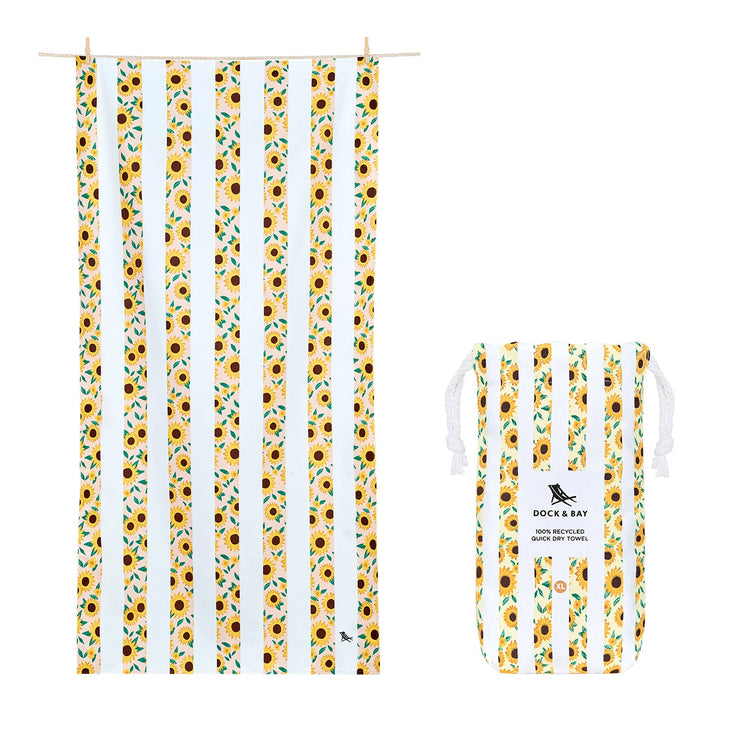 Dock & Bay Quick Dry Towels - Sunflower Solstice