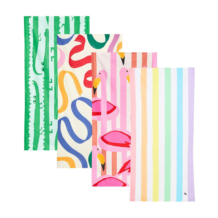 Dock & Bay Quick Dry Towels - Kids - Going to the Zoo