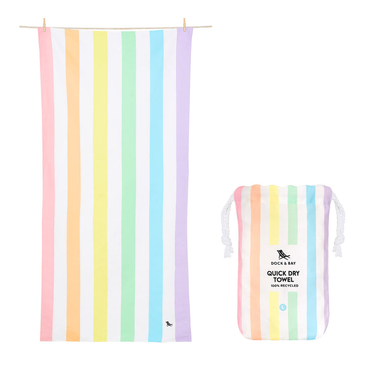 Dock & Bay Kids Beach Towel - Unicorn Waves