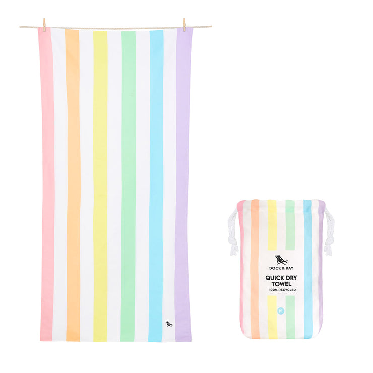 Dock & Bay Kids Beach Towel - Unicorn Waves