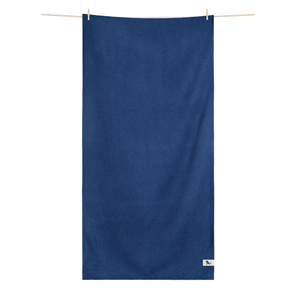 Serviettes de bain Dock & Bay - Bleu marine nautique