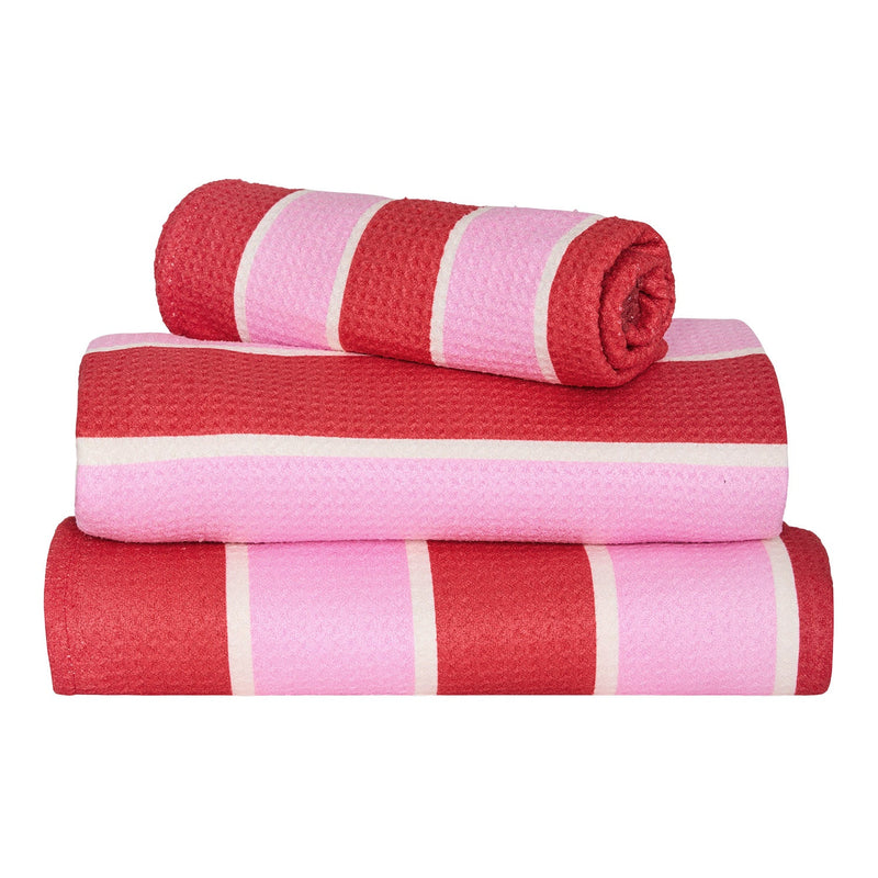Serviette de bain séchage rapide Dock & Bay - Cherry Bomb